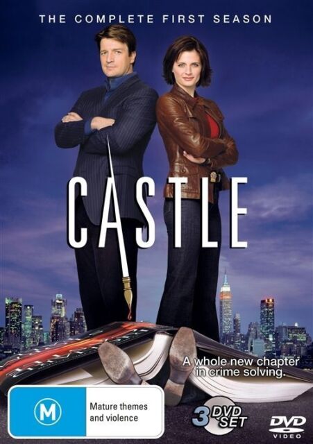 Castle Season 1 (DVD, 3 Disc Set) NEW NOT SEALED - Display 