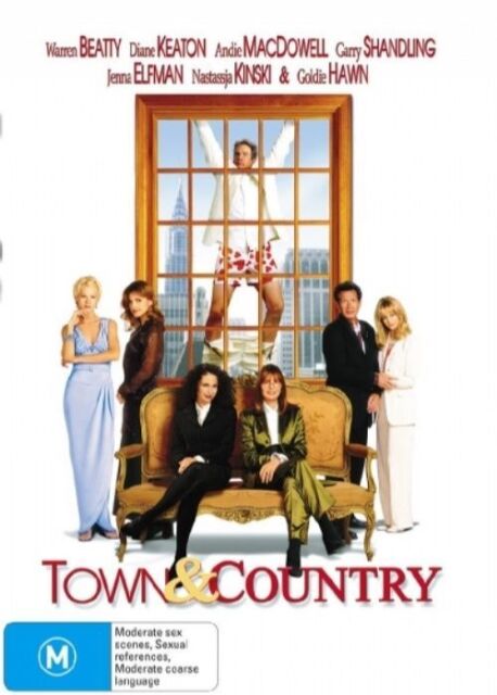 TOWN & COUNTRY (DVD,2007)Goldie Hawn NEW+SEALED 