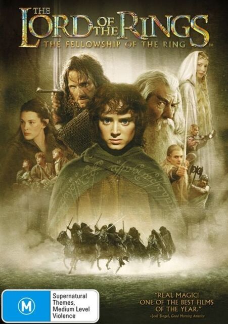 Lord Of The Rings, The -The Fellowship Of The Ring (DVD, 2 Disc Set) -NEW+SEALED