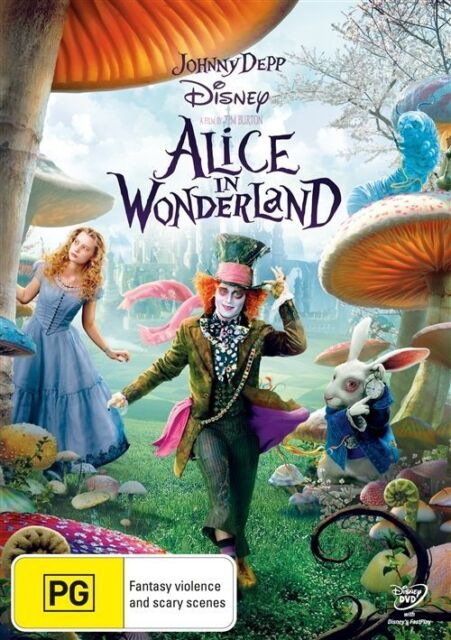 Alice In Wonderland (DVD, 2010) NEW+SEALED 