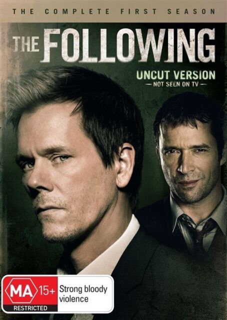 The Following : Season 1 (DVD, 2013, 4-Disc Set) Region 4 - NEW+SEALED 