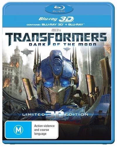 Transformers - Dark Of The Moon (Blu-ray 3D + Blu-ray) Region B -NEW+SEALED