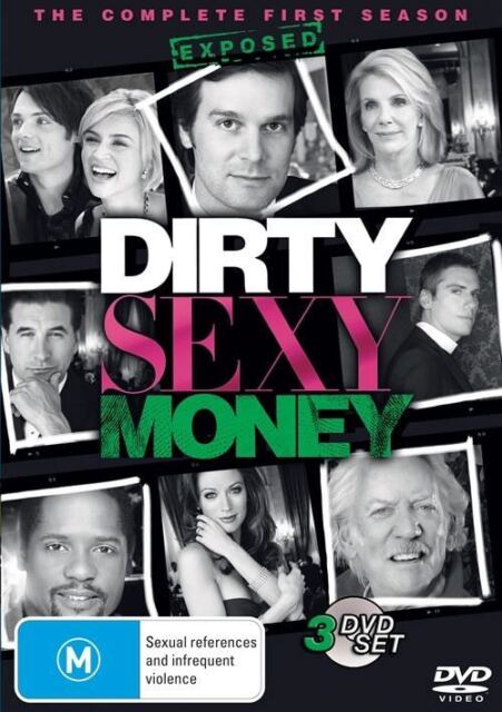 Dirty Sexy Money : Season 1 DVD (Pal, 2008, 3-Disc Set) NEW+SEALED