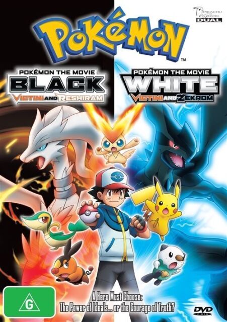 Pokemon The Movie - Black - Victini And Reshiram / Pokemon The Movie - White - V