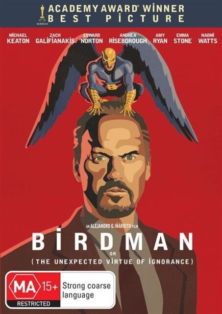  Birdman (DVD,2014) REGION 4 - NEW+SEALED