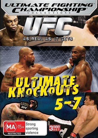 UFC - Ultimate Knockouts 5-7 (DVD, 2012, 3-Disc Set) NEW+SEALED 