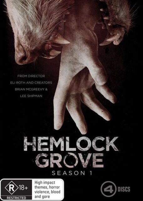 Hemlock Grove: Season 1 - (DVD ,  2013, 4 Disc set) Region 4 - NEW+SEALED 