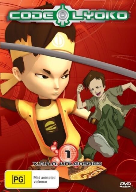 CODE LYOKO Vol 1: X.A.N.A.Unleashed Near -DVD Series Animated Region4 -NEW+SEALE