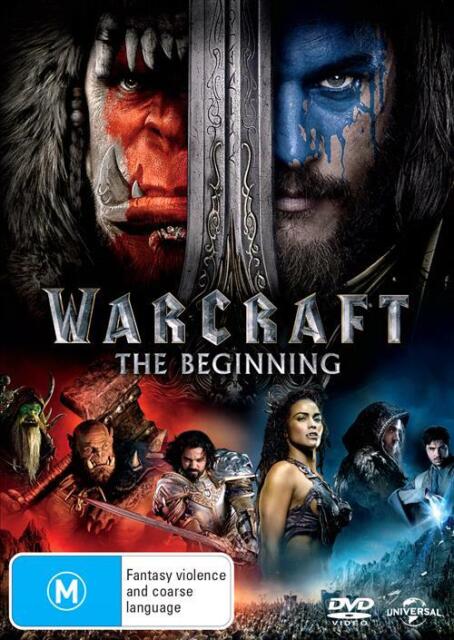 The Warcraft - Beginning (DVD,2015) Region 4 - NEW+SEALED