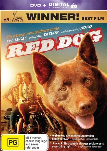 Red Dog (DVD,+ Digital UV) Region 4 - NEW+SEALED