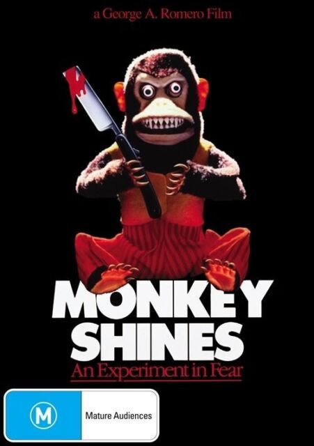 MONKEY SHINES (DVD,1988)2009 GEORGE A ROMERO RARE GENUINE - NEW+SEALED 