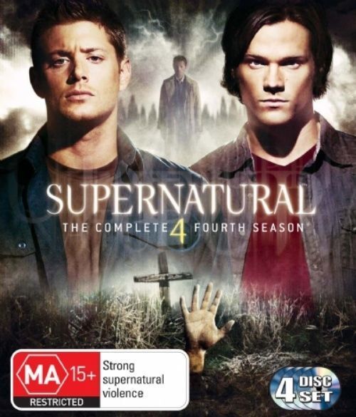 Supernatural : Season 4 (4 Disc Set, Australia Released )- Region B - NEW+SEALED