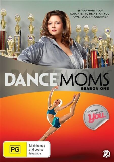 Dance Moms : Season 1 DVD (PAL, 3 Disc Set) Region 4 - NEW+SEALED 