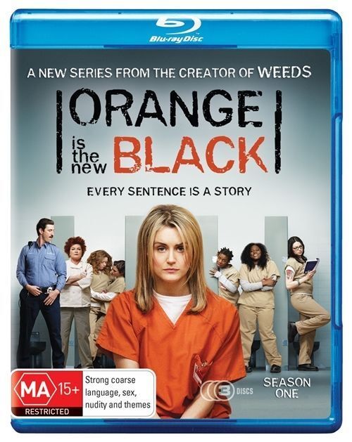 Orange is the New Black Season 1 One (Blu-ray, 3-Discs Set) Region B -NEW+SEALED