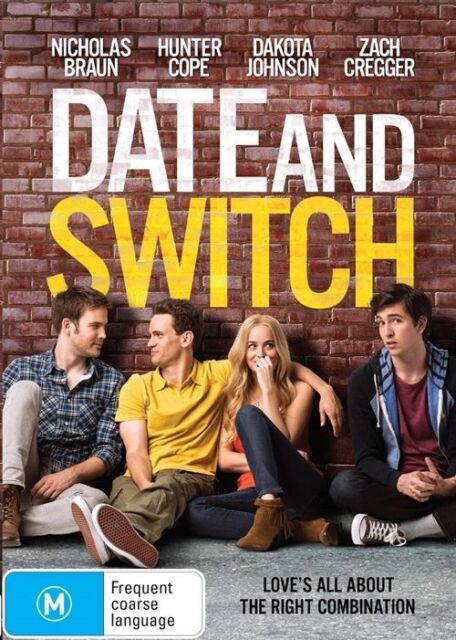 Date And Switch (DVD, 2014) NEW+SEALED