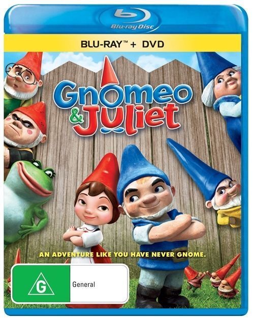 Gnomeo & Juliet (Blu-ray & DVD, 2011, 2-Disc Set) NEW+SEALED 