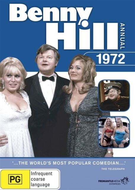 Benny Hill 1972 (DVD,2011) Region 4 - Aust - NEW+SEALED 