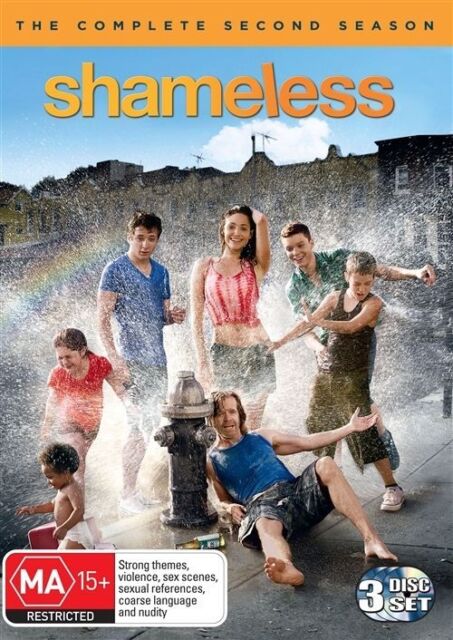 Shameless : Season 2 (DVD,3 Disc Set) Region 4 - NEW+SEALED 