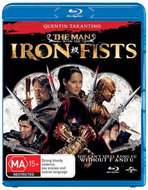 The Man With The Iron Fists (Blu-ray, 2012) Region A,B,C - NEW+SEALED 