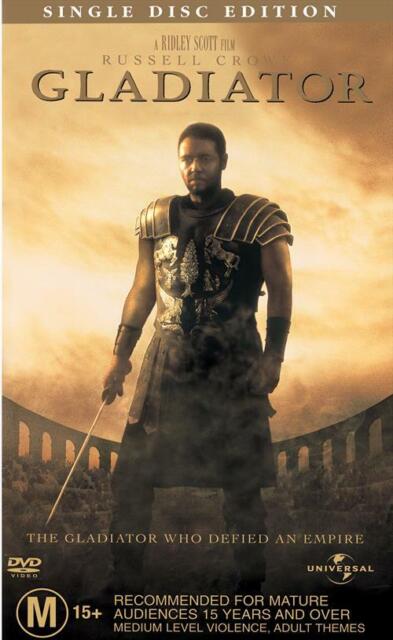 Gladiator (DVD,2004) Region 4 - Russell Crowe - NEW+SEALED