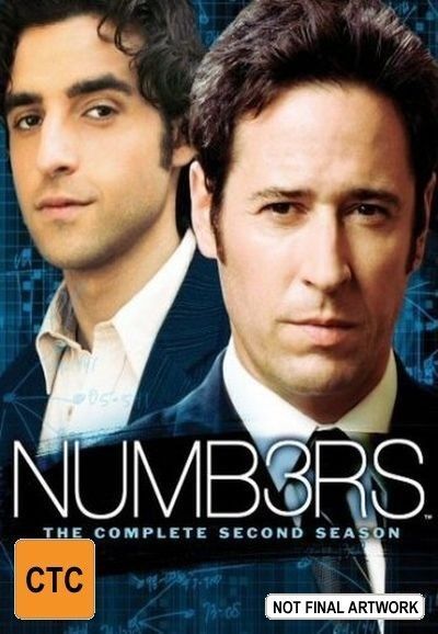 Numbers : Season 2 (DVD, 2010, 6-Disc Set) Region 4 - NEW+SEALED