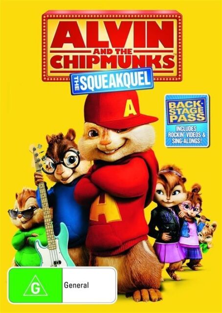 Alvin And The Chipmunks - The Squeakquel (DVD, 2010) NEW+SEALED 