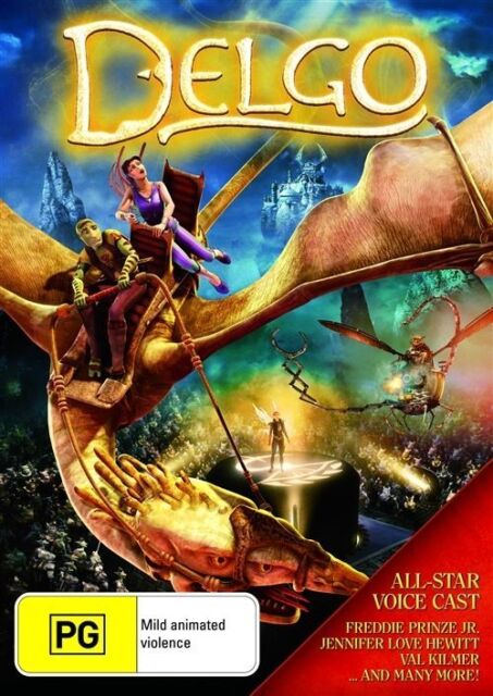 Delgo (DVD,2010) Region 4 - NEW+SEALED 