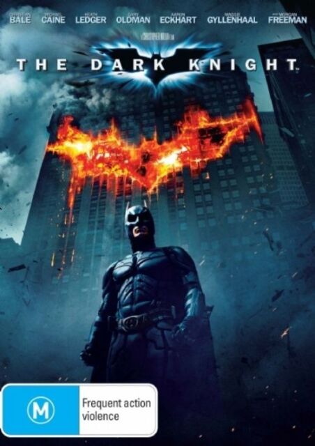 Dark Knight (DVD, 2008) Region 4 - NEW+SEALED 