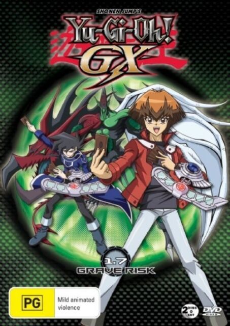 Yu-Gi-Oh! GX Vol 1 Part 7-8 1.7 - 2 Disc Set DVD Region 4 - NEW+SEALED