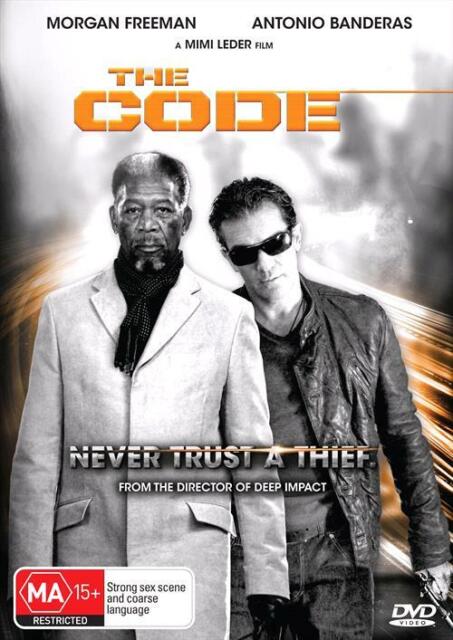 The Code -DVD Antonio Banderas Morgan Freeman (Region 4) NEW+SEALED