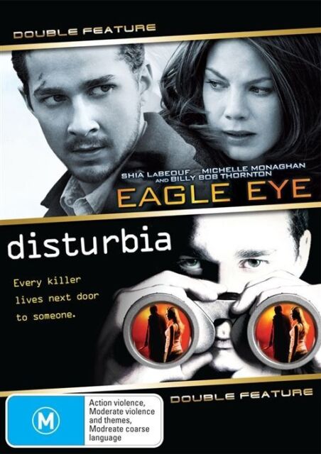 Eagle Eye / Disturbia (DVD,2007) Region 4 - NEW+SEALED