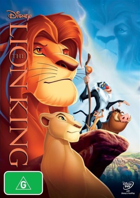 The Lion King (DVD PAL, 2015) Region 4 - NEW+SEALED 