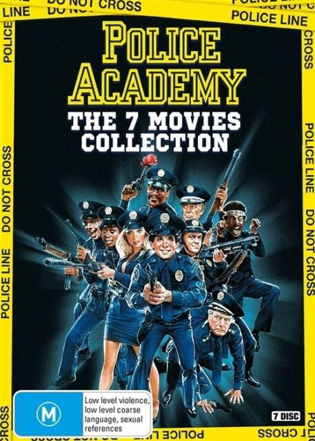 POLICE ACADEMY: THE 7 MOVIES COLLECTION (1984) [NEW DVD] - NEW+SEALED