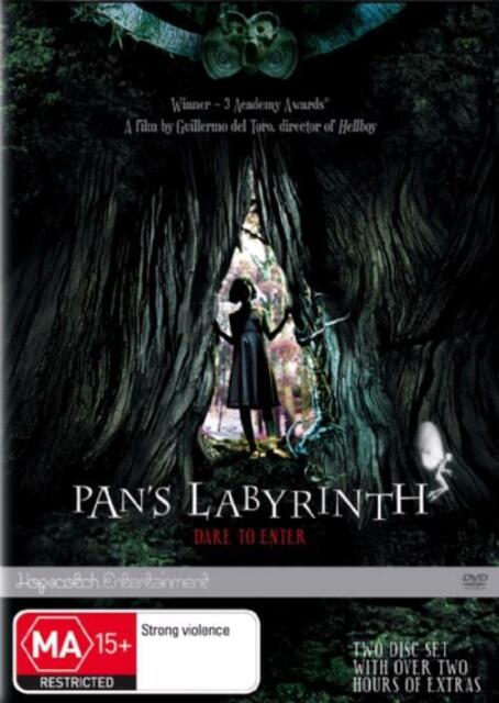 Pan's Labyrinth (DVD,2010) Region 4 - Ariadna Gil Ivana Baguero Torro-NEW+SEALED