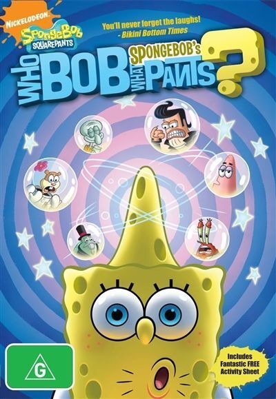 Spongebob Squarepants - Who Bob What Pants (DVD, 2009) NEW+SEALED 