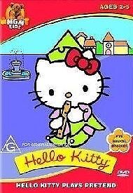 Hello Kitty - Plays Pretend (DVD, 2005)  REGION 4 - NEW+SEALED RARE 