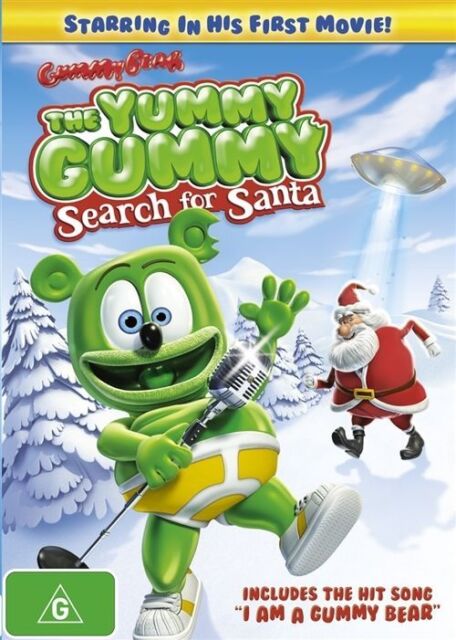 The Yummy Gummy Search for Santa  - DVD -Region 4 - NEW+SEALED