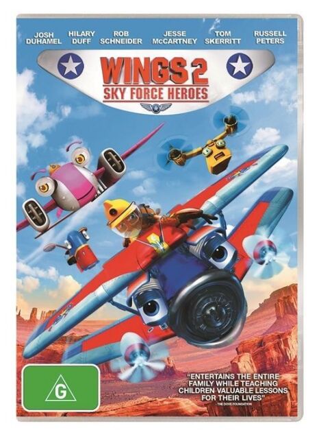 Wings 2 - Sky Force Heroes (DVD, 2014) Region 4 - NEW+SEALED 