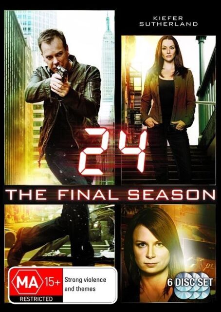 24 Complete Season 8 (6 Disc Set, DVD) Region 4 - NEW+SEALED 