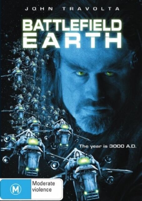 Battlefield Earth (DVD, 2008) Region 4 - John Travolta - NEW+SEALED 