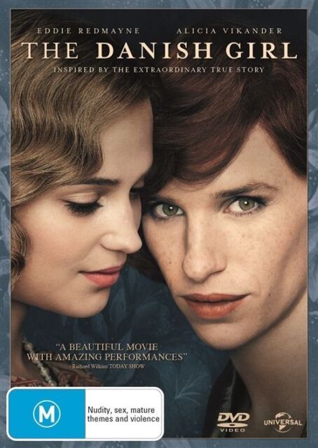 The Danish Girl (DVD,2014) Movie - Eddie Redmayne -Alicia Vikander - NEW+SEALED 