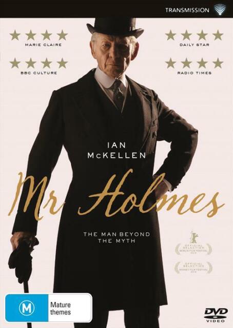 Mr. Holmes (DVD,2015)  Ian McKellen - Region 4 - NEW+SEALED