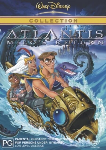 Atlantis - Milo's Return (DVD, 2003) NEW+SEALED 