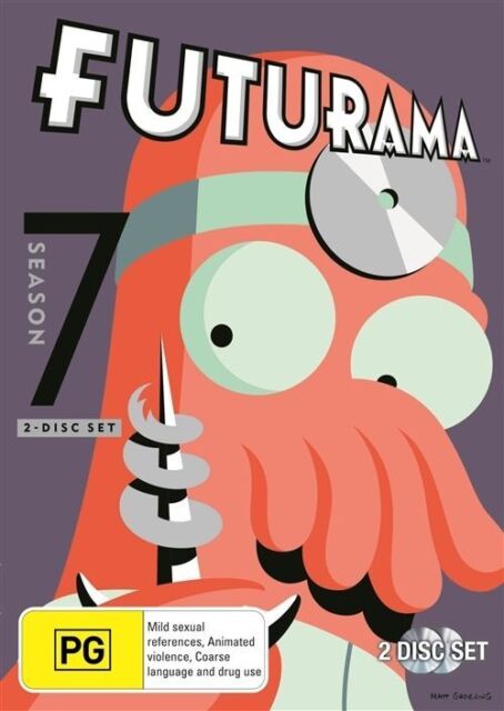 FUTURAMA : Season 7 : (DVD,2Disc Set) NEW+SEALED 