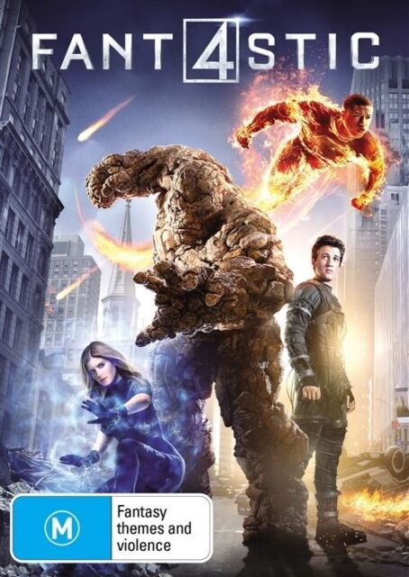 Fantastic 4 Four (DVD, 2015) Region 4 - NEW+SEALED 