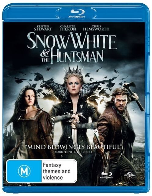 Snow White & The Huntsman (Blu-ray, 2012) Region B - NEW+SEALED