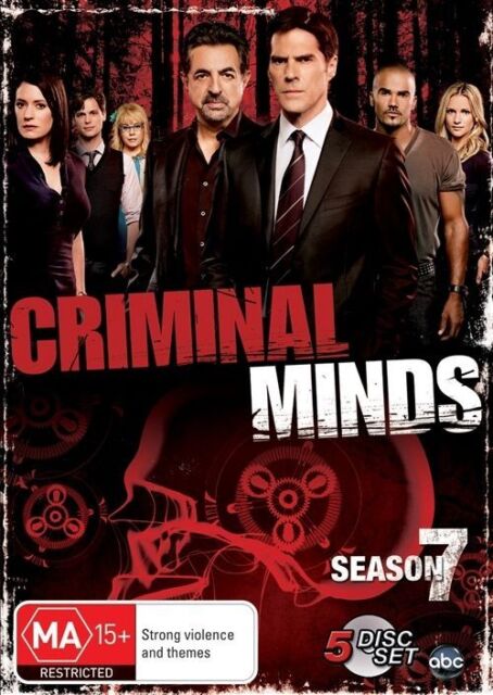 Criminal Minds : Season 7 (DVD, 2012, 5-Disc Set) Region 4 - NEW+SEALED 