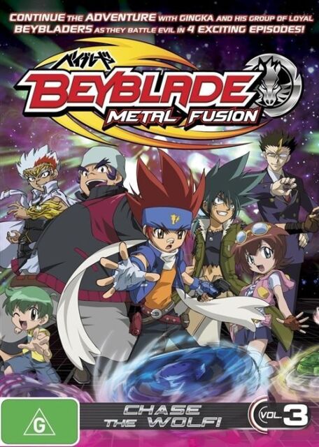 Beyblade - Chase The Wolf! : Vol 3 DVD (PAL, 2011) NEW+SEALED 