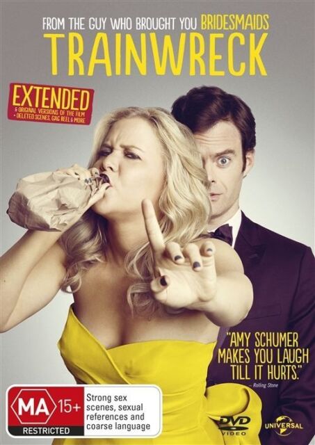 Trainwreck (DVD, 2015) EXTENDED Version - Amy Schumer - NEW+SEALED 