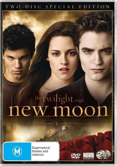 The Twilight Saga - New Moon REGION 4 - (2 Disc Set) NEW+SEALED 